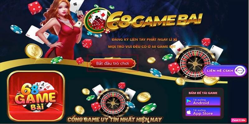 App 68Gamebai giúp truy cập game nhanh không bị gián đoạn